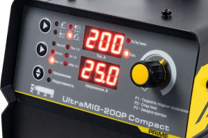 Полуавтомат  КЕДР UltraMIG-200P Compact (220В, 20-200А)