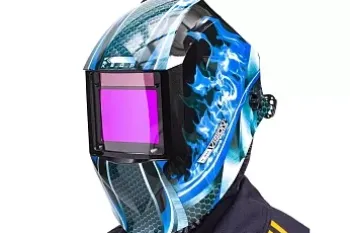 Маска сварщика  КЕДР "К-914 EXPERT" пламя