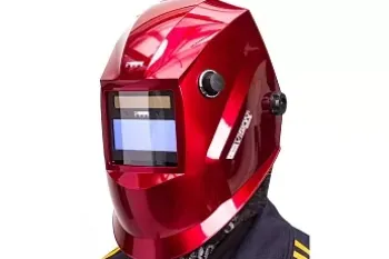 Маска сварщика   КЕДР (В РАЗОБР.ВИДЕ) "К-102 PRIME", красная