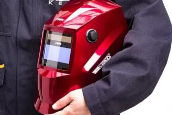 Маска сварщика   КЕДР (В РАЗОБР.ВИДЕ) "К-102 PRIME", красная