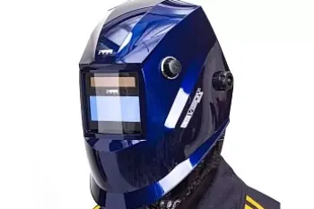 Маска сварщика   КЕДР (В РАЗОБР.ВИДЕ) "К-102 PRIME", синяя