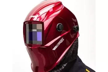 Маска сварщика   КЕДР (В РАЗОБР.ВИДЕ) "К-202 PRIME", красная