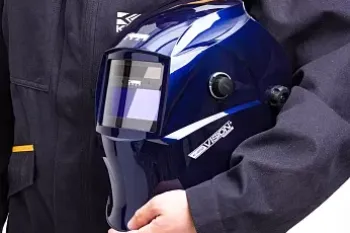 Маска сварщика   КЕДР (В РАЗОБР.ВИДЕ) "К-202 PRIME", синяя