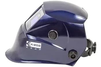 Маска сварщика   КЕДР (В РАЗОБР.ВИДЕ) "К-202 PRIME", синяя