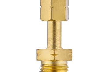 Переходник М12х1,25LH-М16х1,5LH, латунь