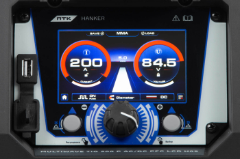 ПТК HANKER MULTIWAVE TIG 200 P AC/DC PFC LCD H05